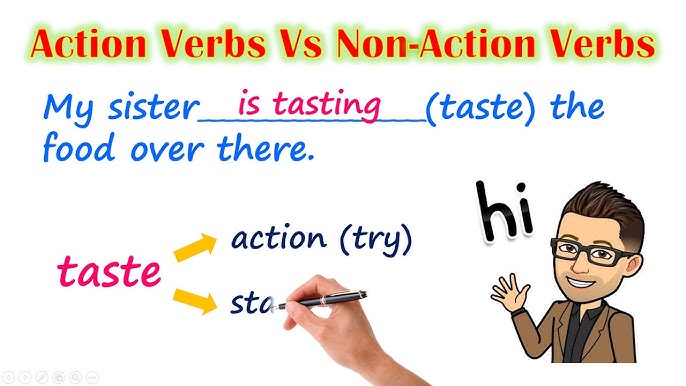 Stative vs Dynamic Verbs