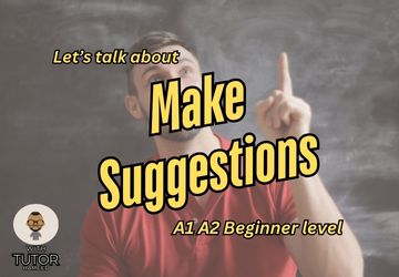 Make Suggestions in English