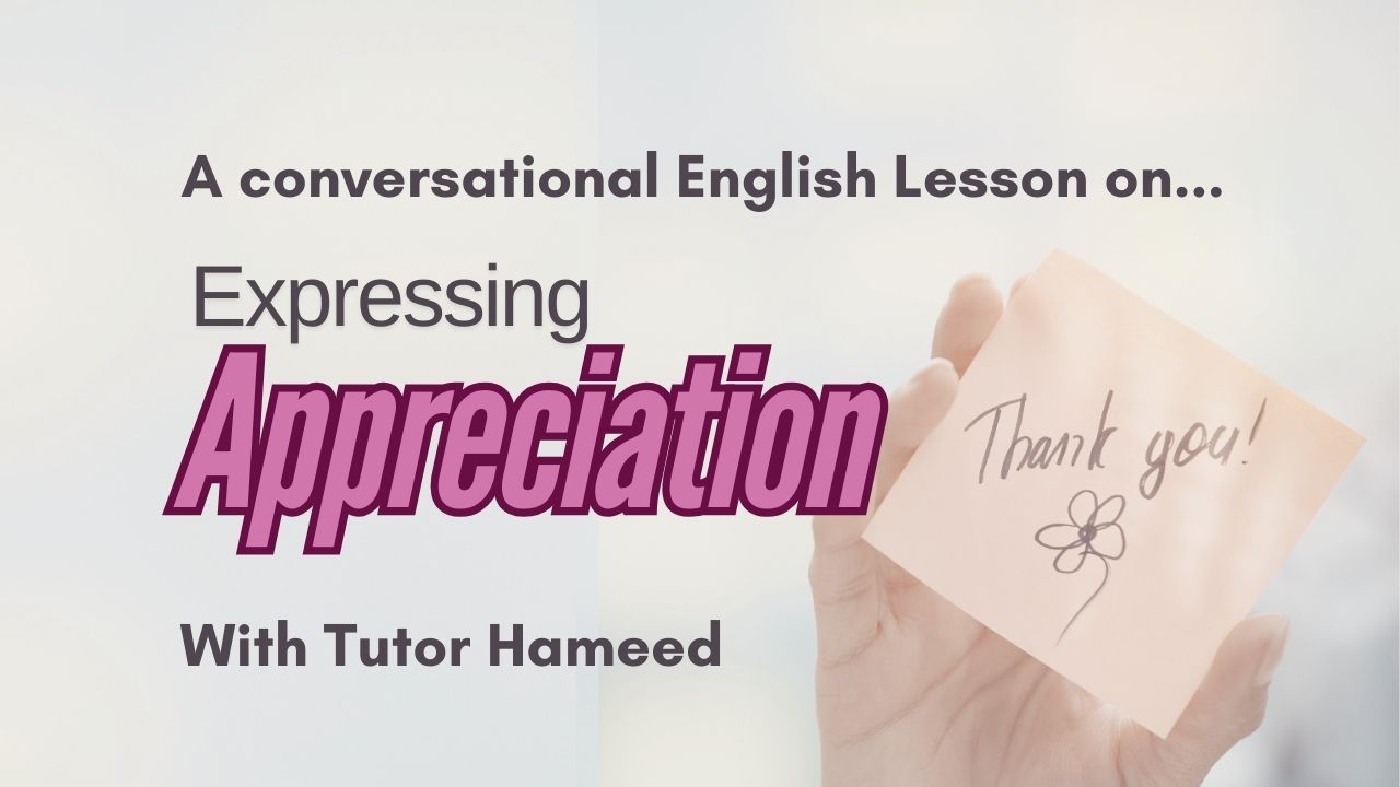 Expressing Appreciation: Words That Make a Difference!