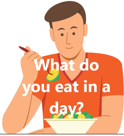 What do you eat in a day?