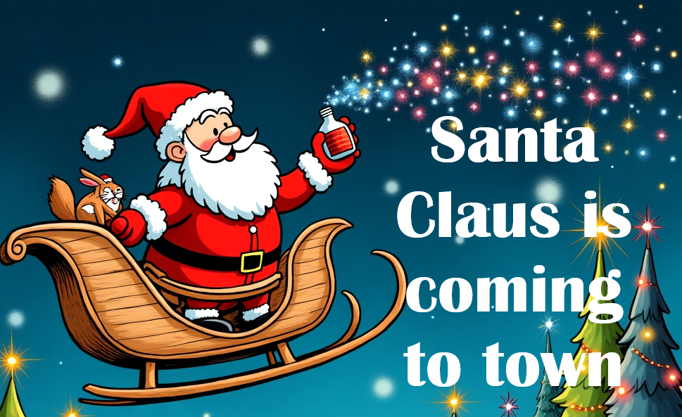 Santa Claus is coming to town