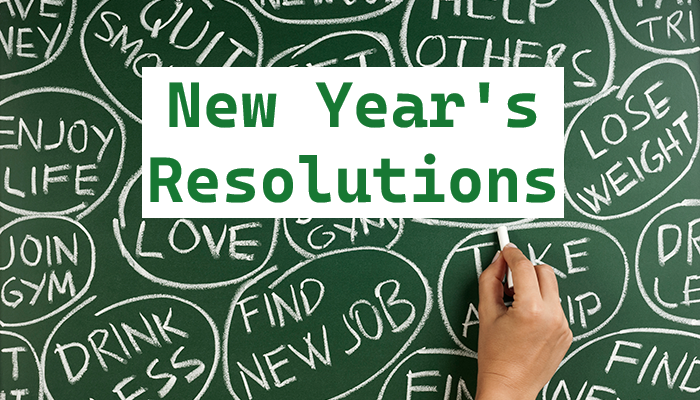 New Year's Resolutions