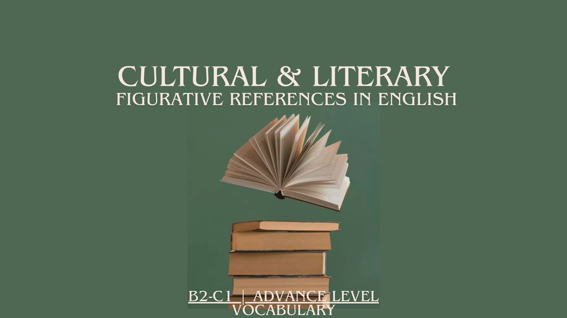 Figurative References in English